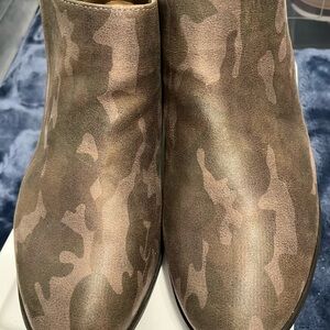 Torrid Camouflage Ankle Boots